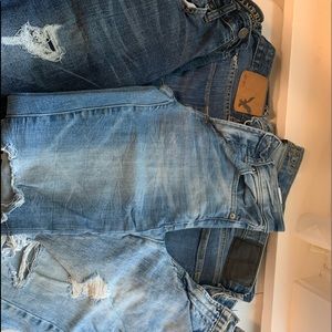 5 pairs of American Eagle Jeans